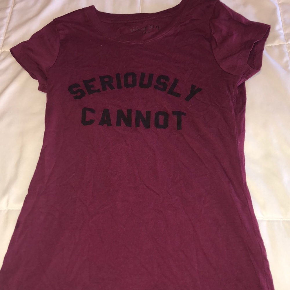 Seriously Cannot Tee